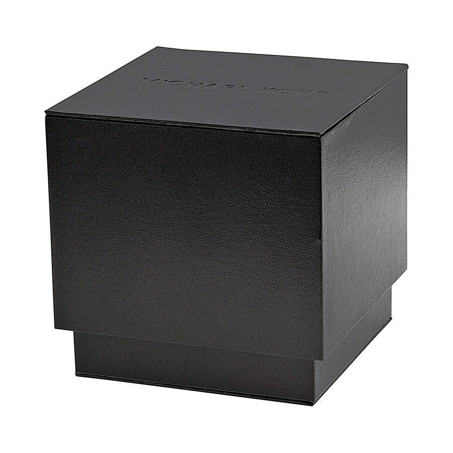 Michael Kors Runway Blue Dial Gold Tone Stainless Steel Ladies Watch MK3265