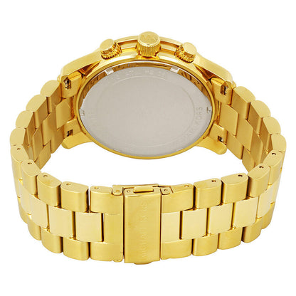 Michael Kors Runway Chronograph Champagne Dial Men's Watch MK8077