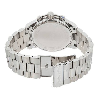 Michael Kors Runway Chronograph Silver-Tone Men's Watch - MK8086