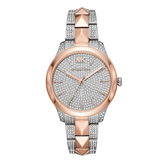 Michael Kors Runway Mercer Two Tone Women's Watch - MK6716