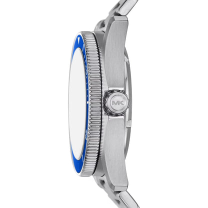 Michael Kors Oversized Maritime Silver-Tone Men's Watch - MK9160