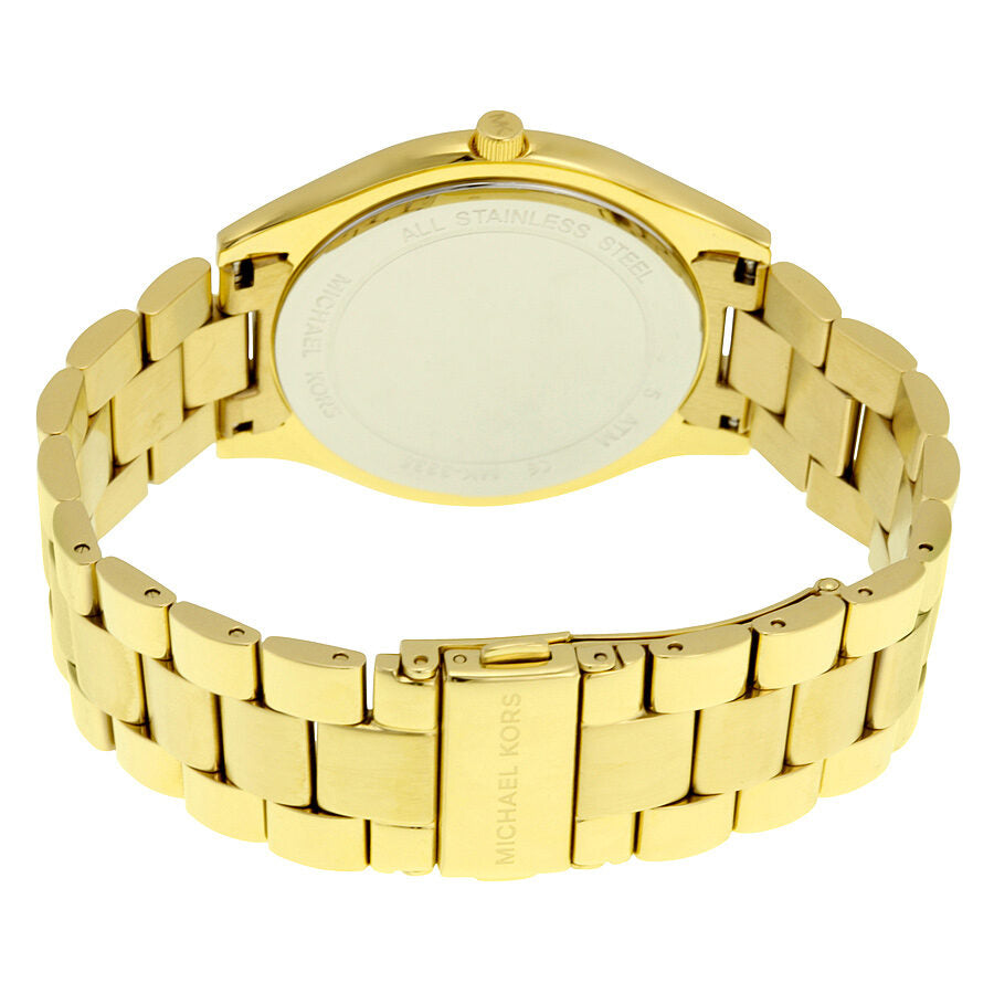 Michael Kors Slim Runway Gold Women's Watch - MK3335