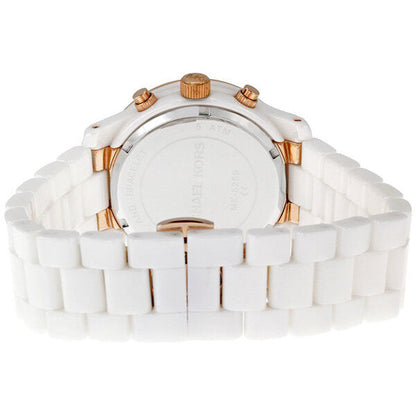 Michael Kors White Ceramic White Dial Ladies Watch MK5269