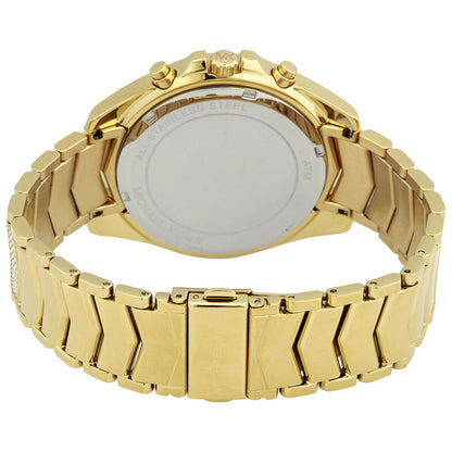Michael Kors Whitney Chronograph Quartz Crystal Gold Dial Women's Watch - MK6729
