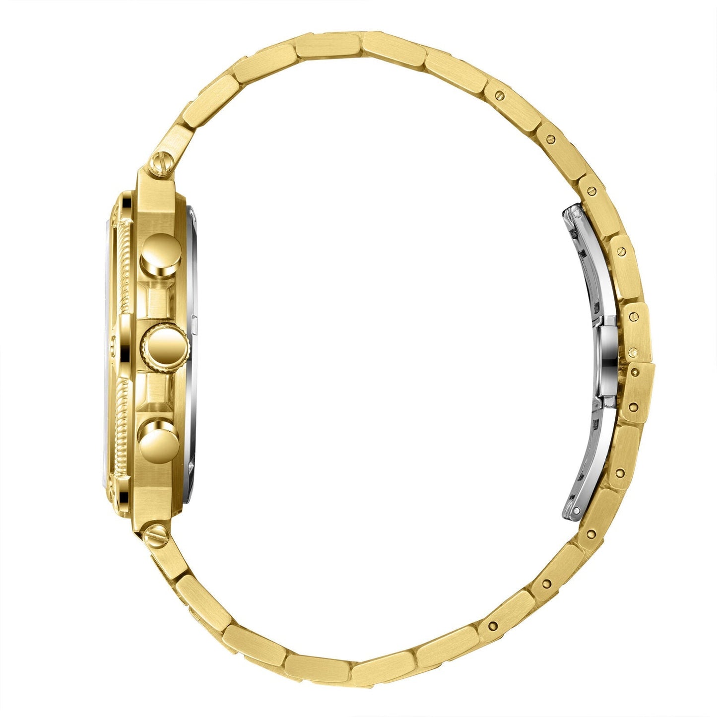 Slazenger Dressy Sport Multifunction Black Dial Gold Watch - SL.09.2603.2.150