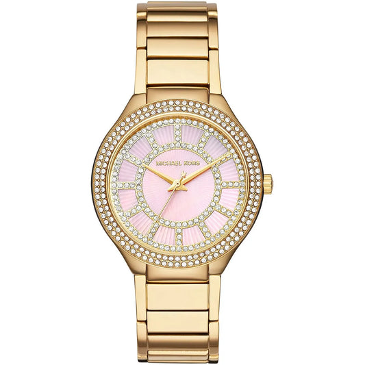 Michael Kors Kerry Pink MOP Dial Women's Watch - MK3396