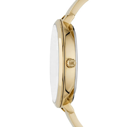 Michael Kors Charley Pavé Dial Gold Bracelet Women's Watch - MK4469