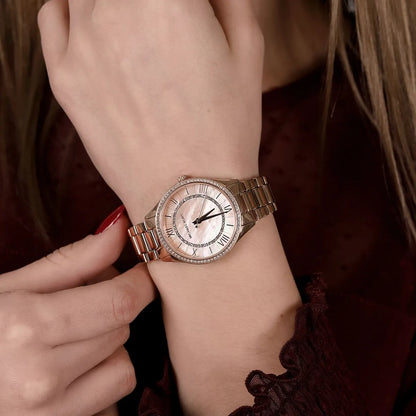 Michael Kors Lauryn Rose Gold Women's Watch - MK4491
