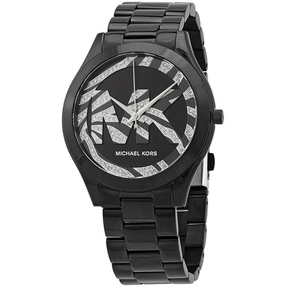 Michael Kors Slim Runway Black Women's Watch - MK4562