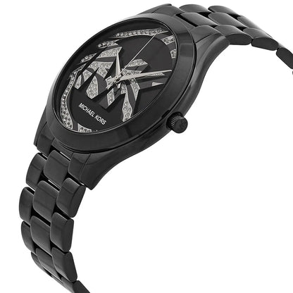 Michael Kors Slim Runway Black Women's Watch - MK4562