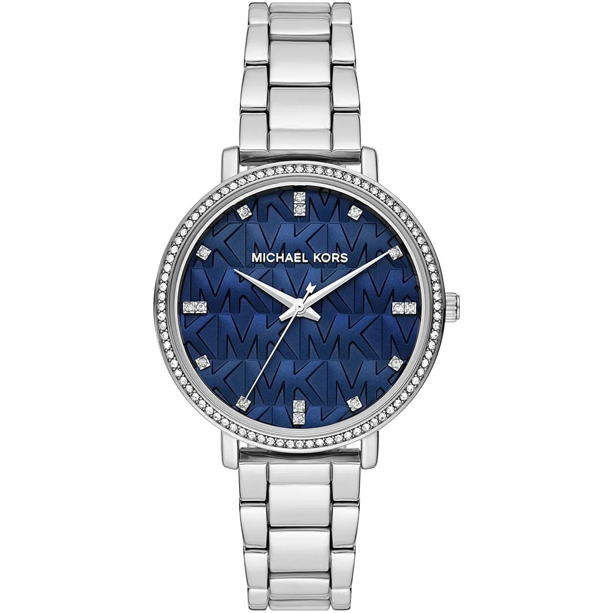 Michael Kors  Pyper Blue Dial Silver Women's Watch - MK4671