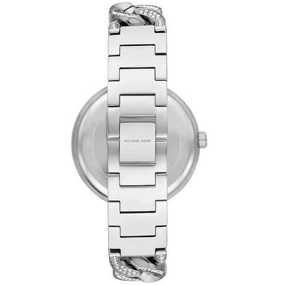 Michael Kors Catelyn Silver Glitz Chain Women's Watch - MK4675