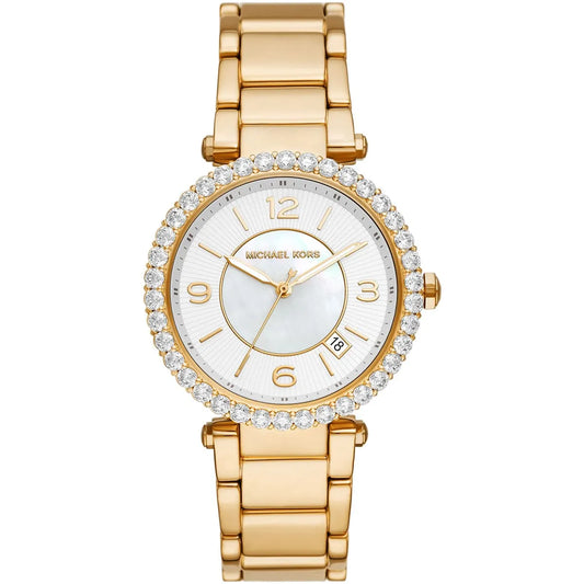 Michael Kors Parker Lux Rose Gold-Tone Women's Watch - MK4693