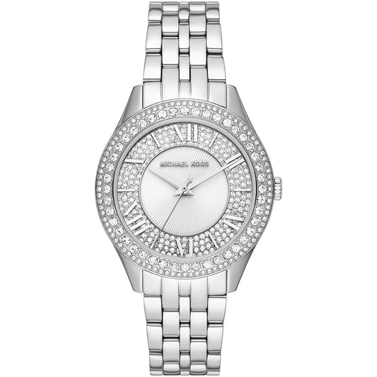 Michael Kors Harlowe Pavé Silver Women's Watch - MK4708