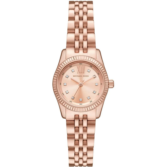 Michael Kors Lexington Quartz Rose Gold Dial Ladies Watch - MK4739