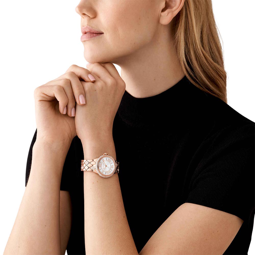 Michael Kors Camille Rose Gold-Tone Women's Watch - MK4810