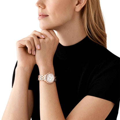 Michael Kors Camille Rose Gold-Tone Women's Watch - MK4810
