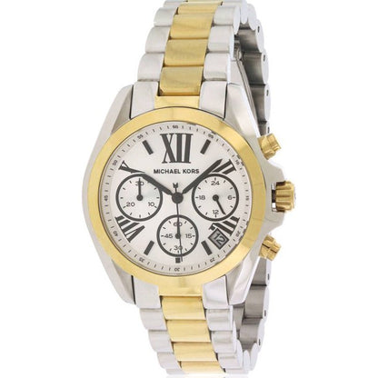 Michael Kors Bradshaw Chronograph Silver Dial Ladies Watch MK5912
