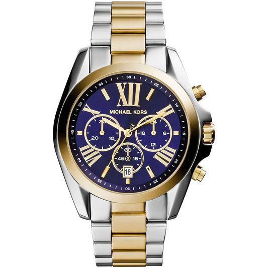 Michael Kors Bradshaw Chronograph Blue Dial Ladies Watch MK5976