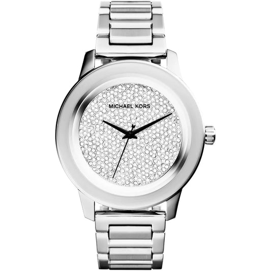 Michael Kors Kinley Diamond Pave Silver-Tone Men's Watch - MK5996
