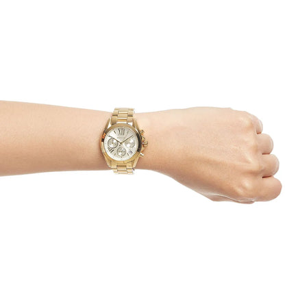 Michael Kors Mini Bradshaw Gold-Tone Chronograph Ladies Watch MK6267