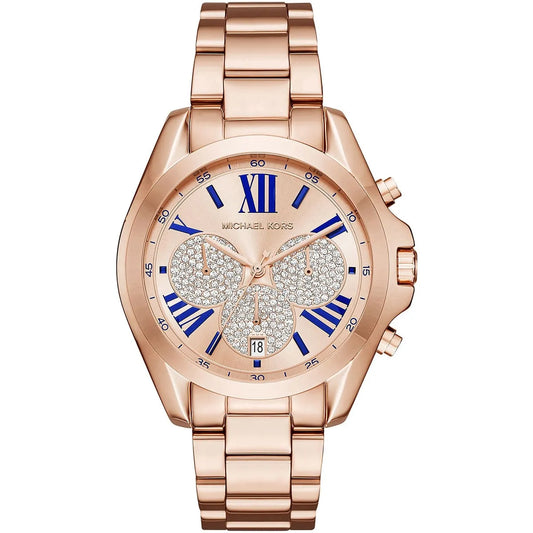 Michael Kors Bradshaw Chronograph Rose Gold Women's Watch - MK6321