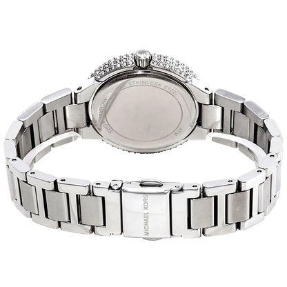 Michael Kors Mini Taryn Blue MOP Dial Silver Women's Watch - MK6563