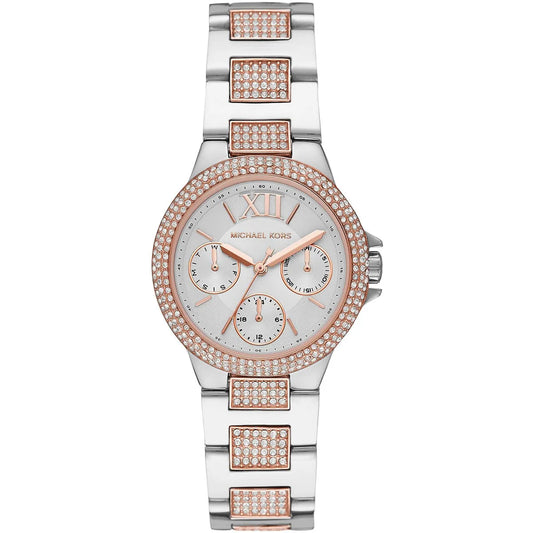 Michael Kors Mini Camille Pavé Two-Tone Watch MK6846