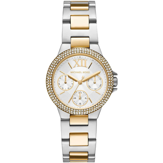 Michael Kors Mini Camille Pavé Two-Tone Watch MK6982