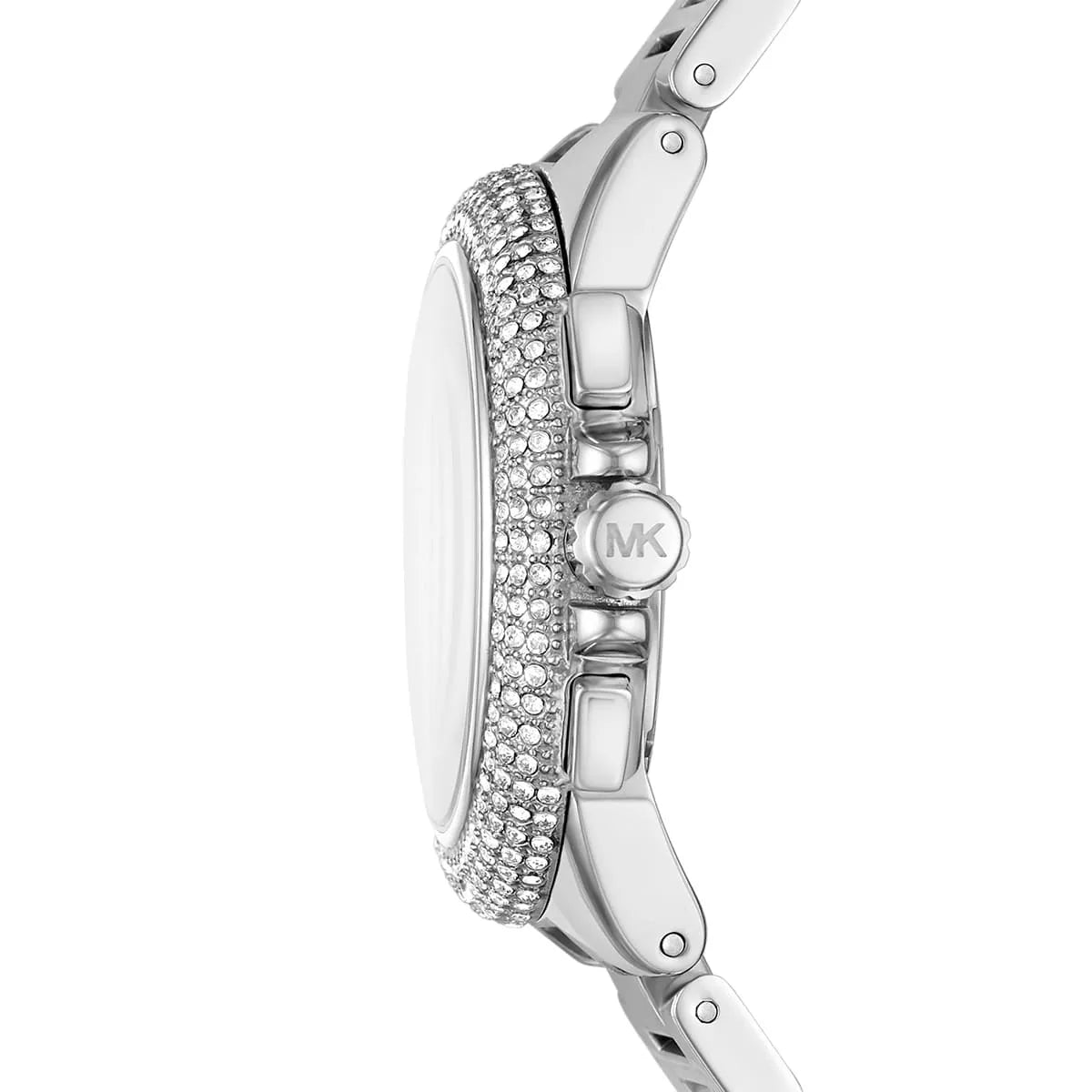 Michael Kors Oversized Camille Pavé Silver-Tone Women's Watch - MK6993