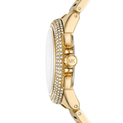 Michael Kors Oversized Camille Pavé Gold-Tone Women's Watch - MK6994