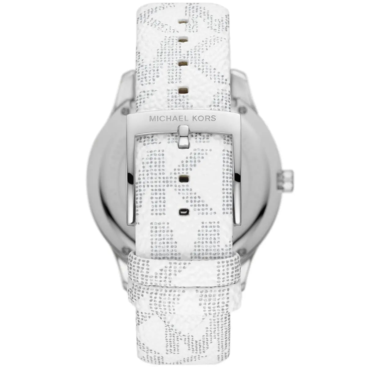 Watch Runway Oversized Runway Dive Pavé Silver-Tone Women's Watch - MK6998