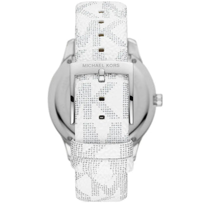 Watch Runway Oversized Runway Dive Pavé Silver-Tone Women's Watch - MK6998