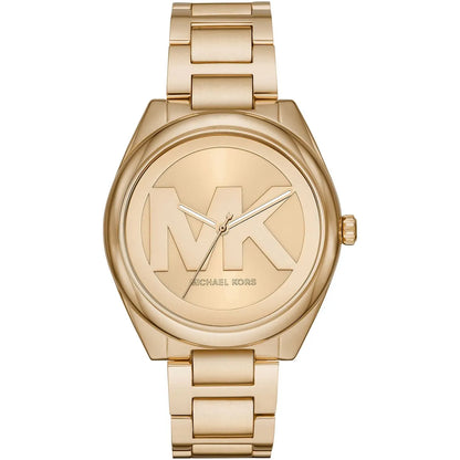 Michael Kors Janelle Three-Hand Gold Women's Watch - MK7086