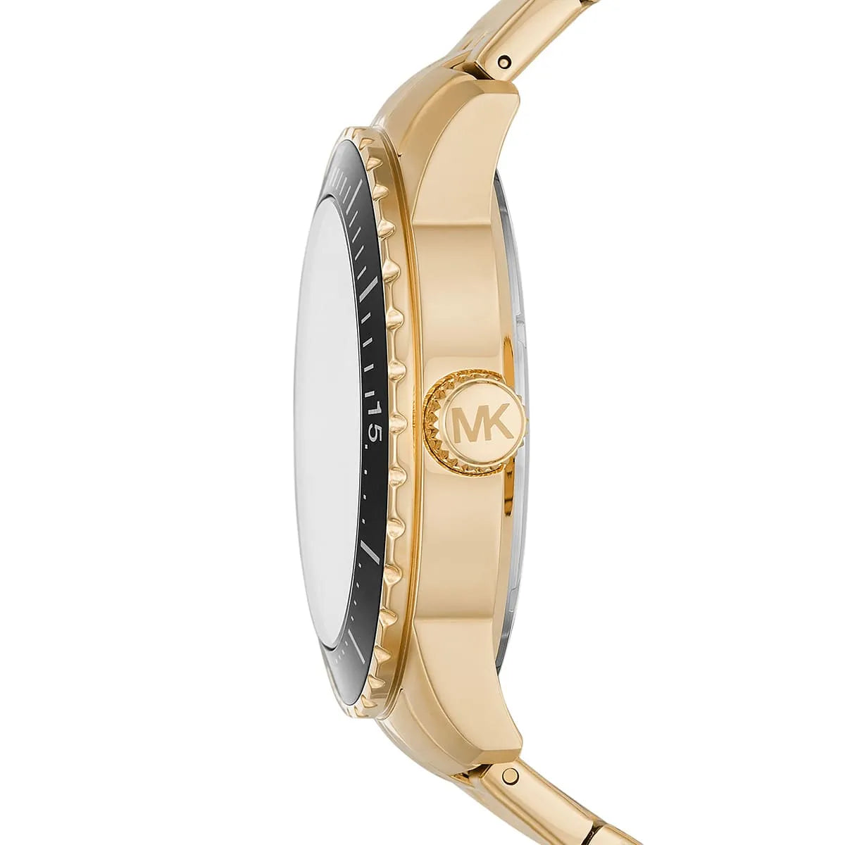 Michael Kors Cunningham Multifunction Black Dial Gold Men's Watch - MK7154