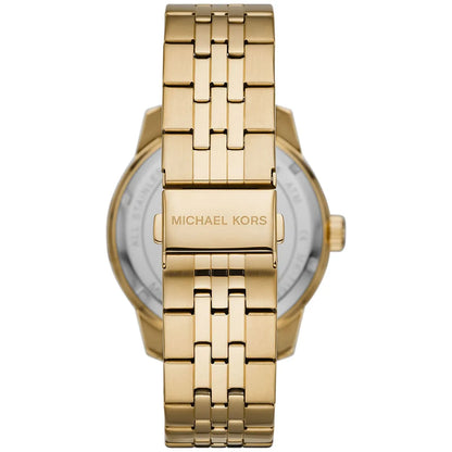 Michael Kors Cunningham Multifunction Black Dial Gold Men's Watch - MK7154