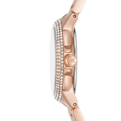Michael Kors Camille Three-Hand Rose Gold Women's Watch - MK7197