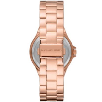 Michael Kors Lennox Three-Hand Rose Gold Women's Watch - MK7230