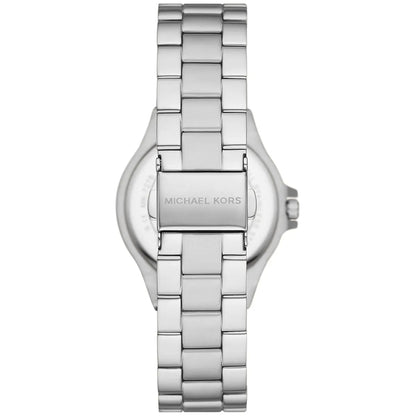 Michael Kors Mini Lennox Pavé Silver-Tone Women's Watch - MK7280