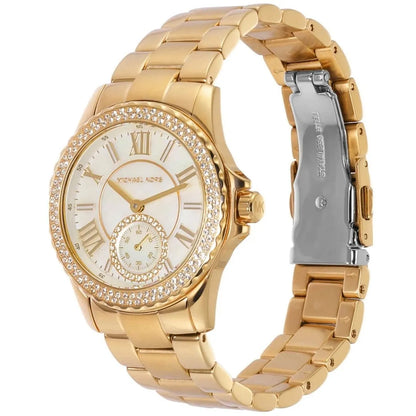Michael Kors Mini Everest Pavé Gold-Tone Women's Watch - MK7363
