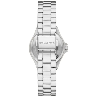 Michael Kors Mini Lennox Pavé Blue Dial Silver Women's Watch - MK7397