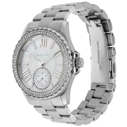 Michael Kors Everest White MOP Dial Silver Women's Watch - MK7403