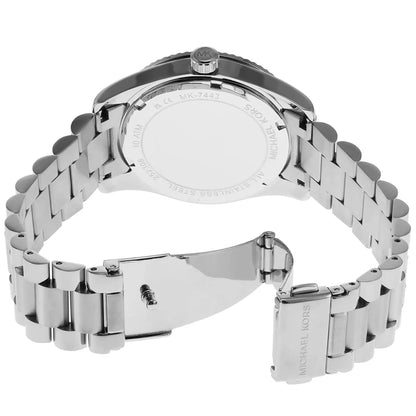 Michael Kors Lexington Pavé Silver-Tone Women's Watch - MK7443