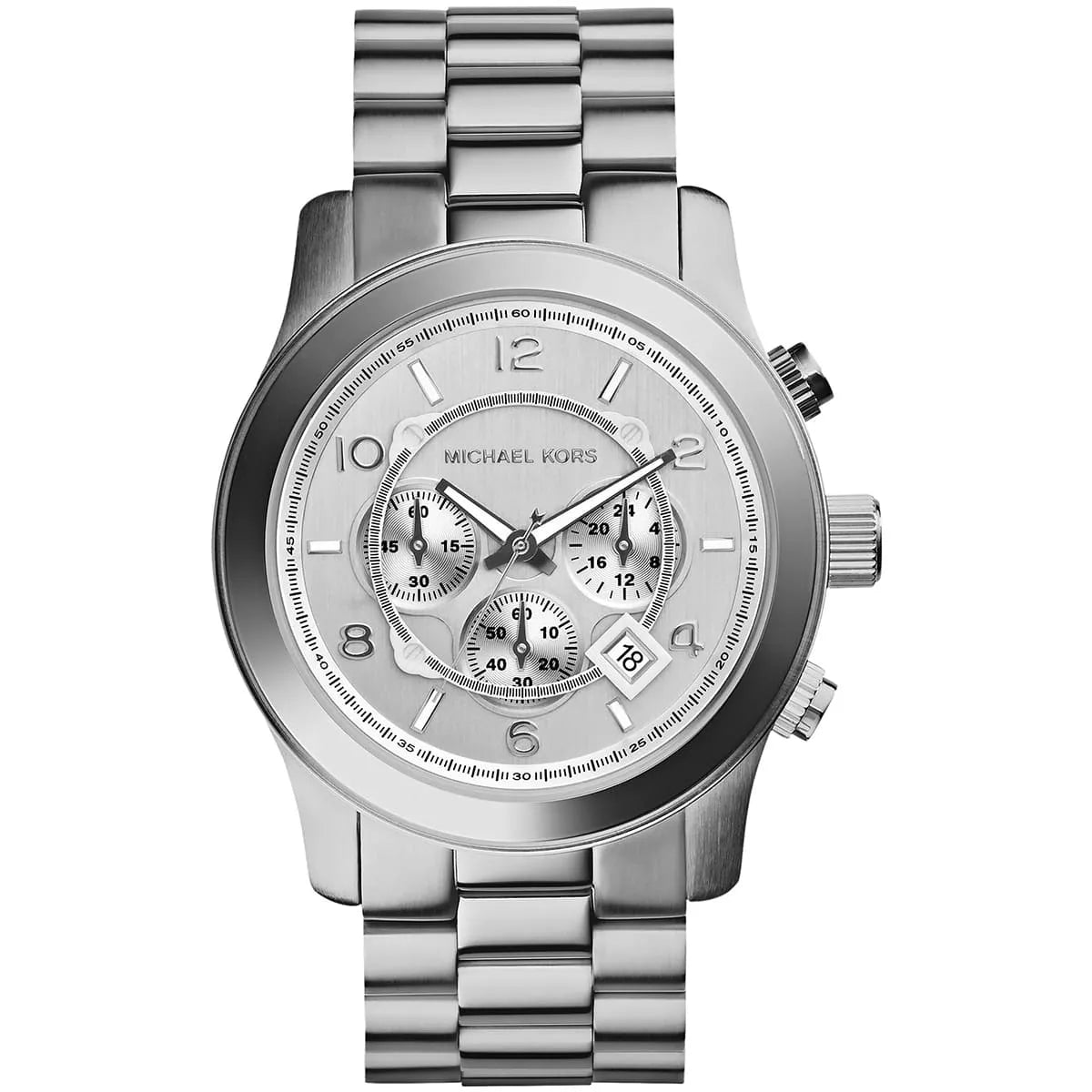 Michael Kors Runway Chronograph Silver-Tone Watch - MK8086
