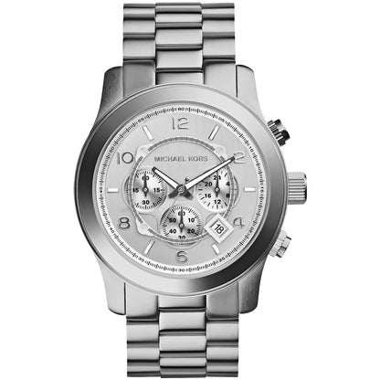 Michael Kors Runway Chronograph Silver-Tone Watch - MK8086