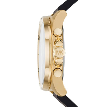 Michael Kors Oversized Brecken Logo and Gold-Tone Men's Watch - MK8849