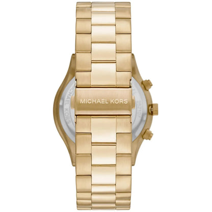Michael Kors Slim Runway Chronograph Gold Men's Watch - MK8909