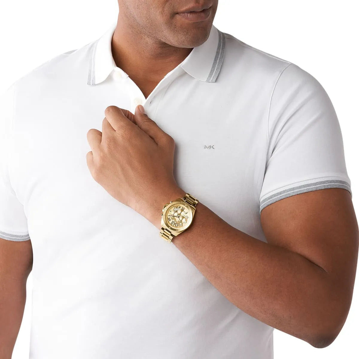 Michael Kors Brecken Chronograph Gold Men's Watch - MK8934