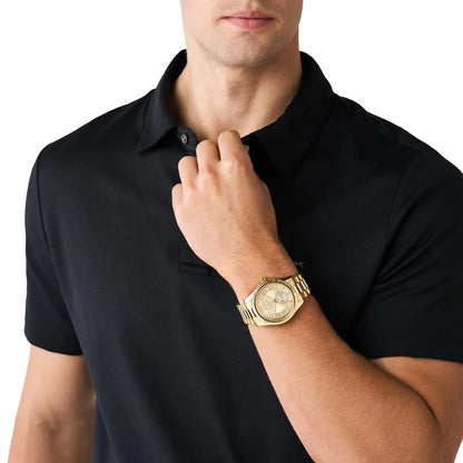 Michael Kors Lexington Multifunction Gold-Tone Men's WAtch - MK8947