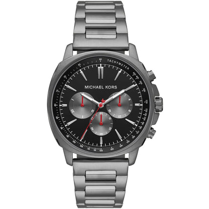 Michael Kors Sullivan Chronograph Black Dial Gunmetal Men's Watch - MK8970